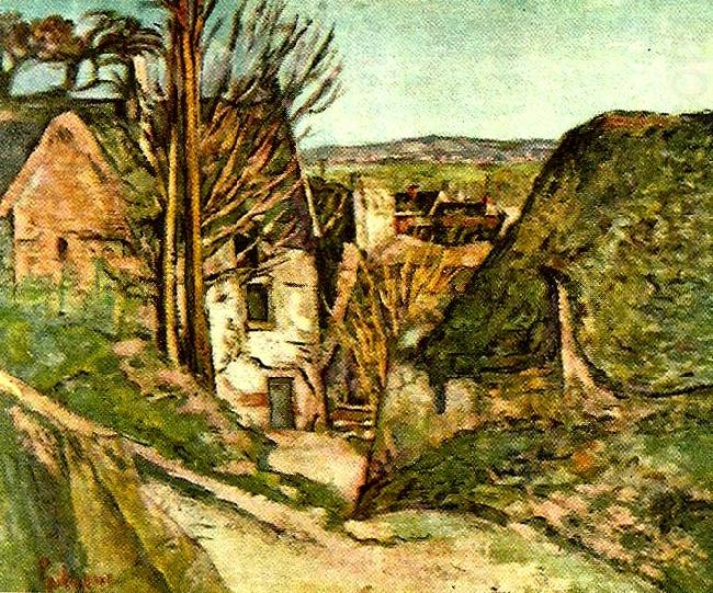 Paul Cezanne den hangdes hus china oil painting image